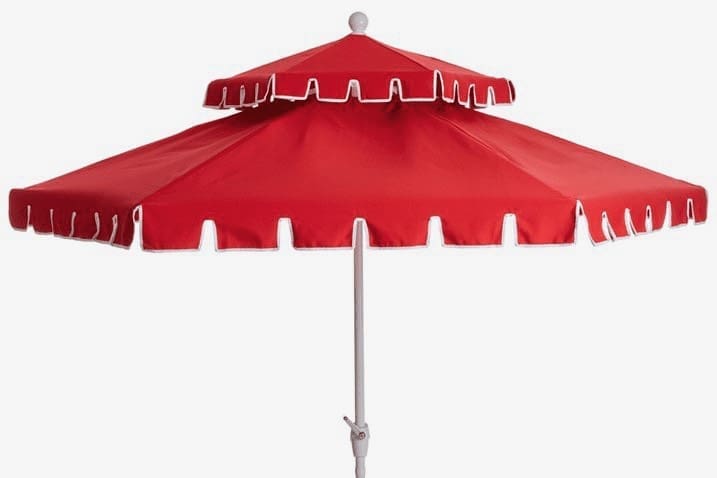 Poppy-Two-Tier-Patio-Umbrella-Red