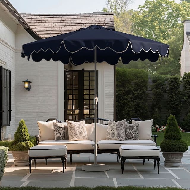 Ripple Patio Umbrella navy
