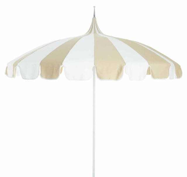 Pagoda Patio Umbrella, Beige