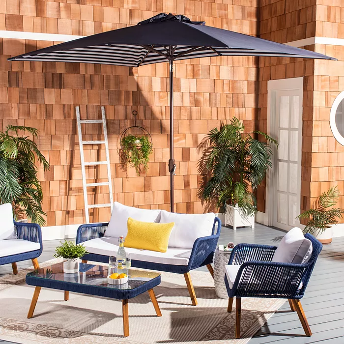 Safavieh Athens Rectangular Umbrella